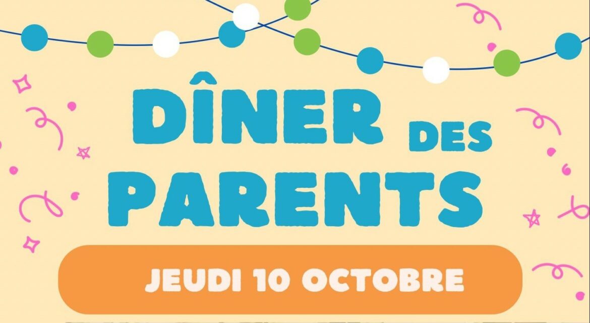 Diner de rentrée 2025 de l’APEL La Madone